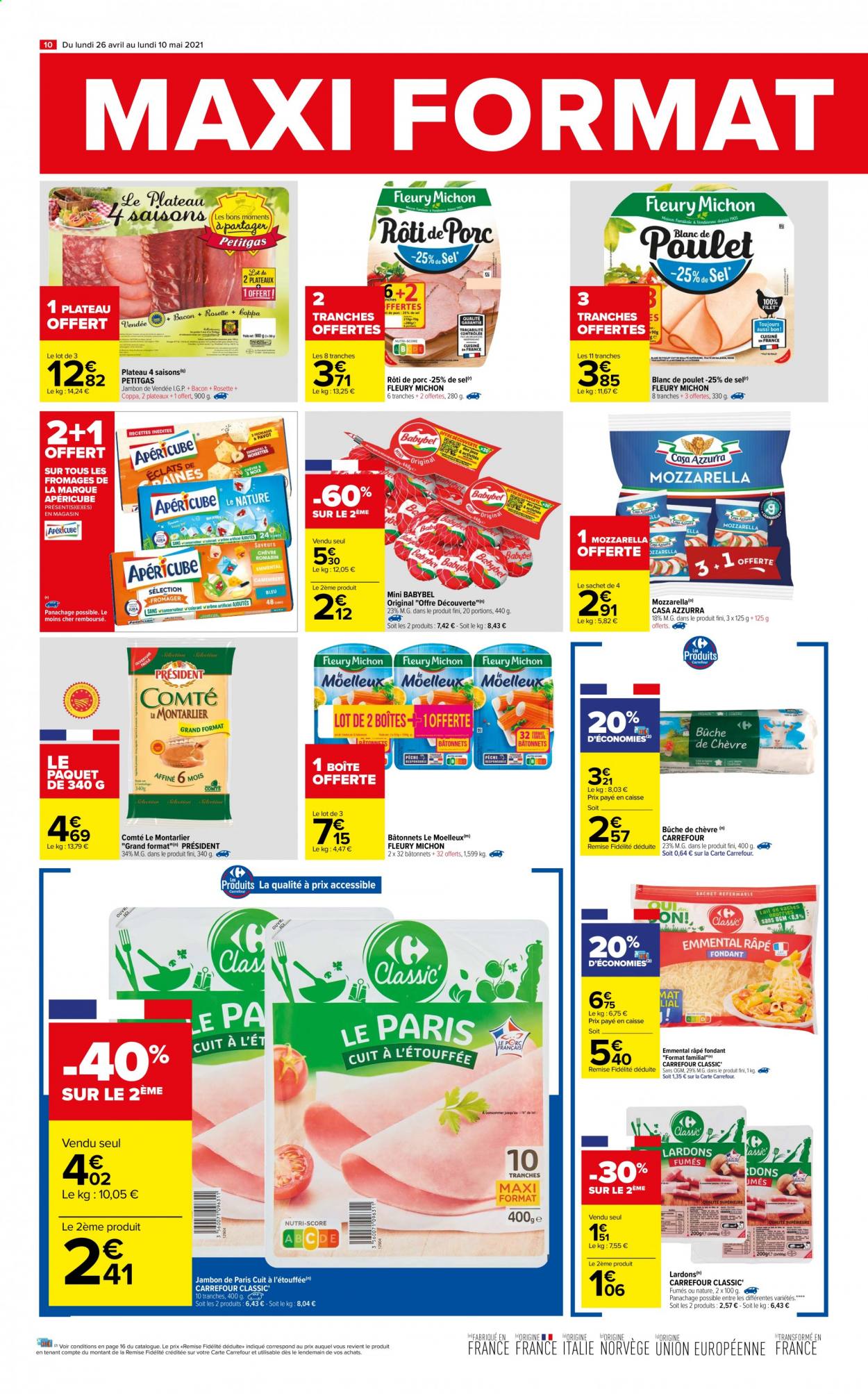 Catalogue Carrefour Hypermarchés - 26/04/2021 - 10/05/2021. Page 10