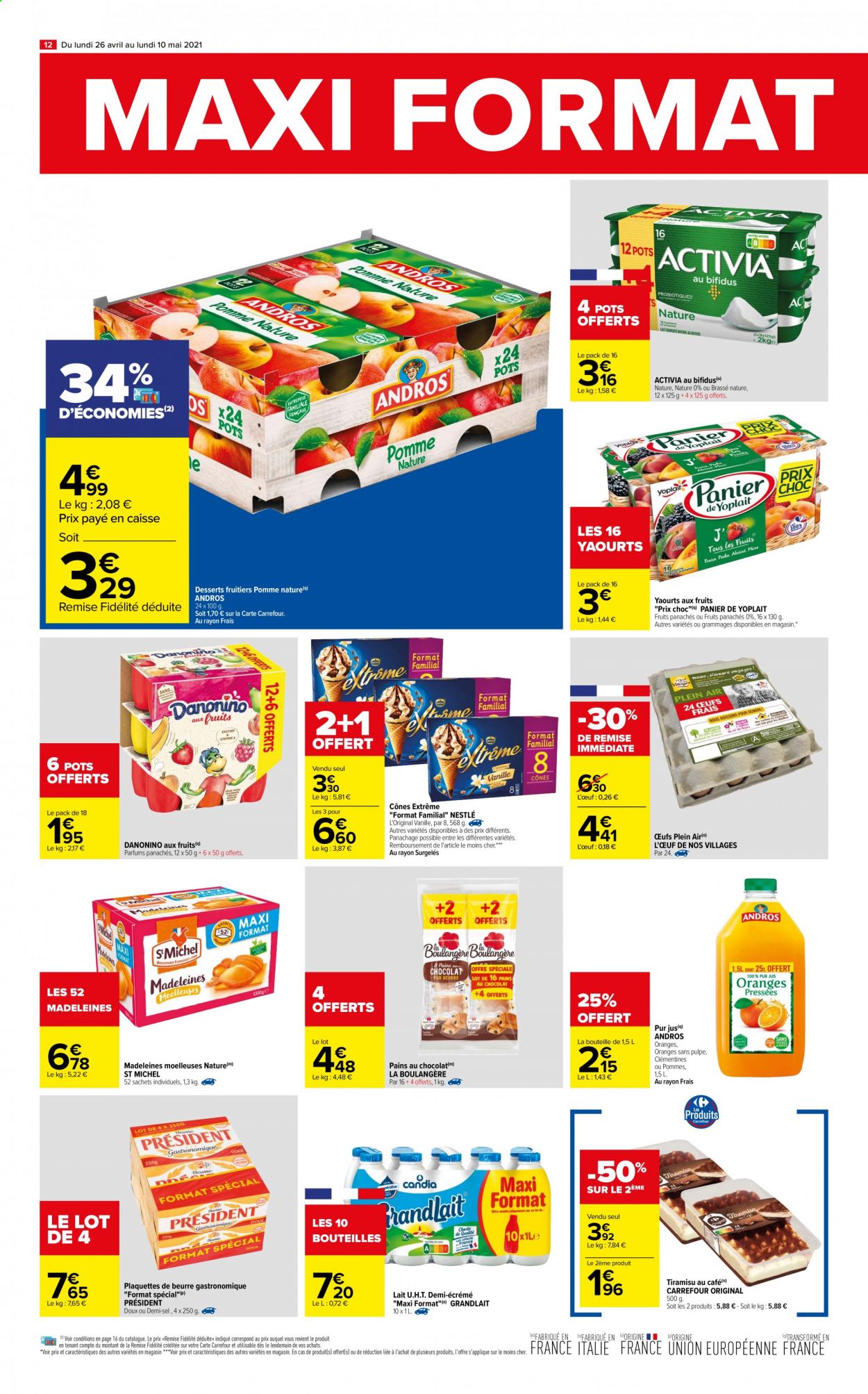 Catalogue Carrefour Hypermarchés - 26/04/2021 - 10/05/2021. Page 12