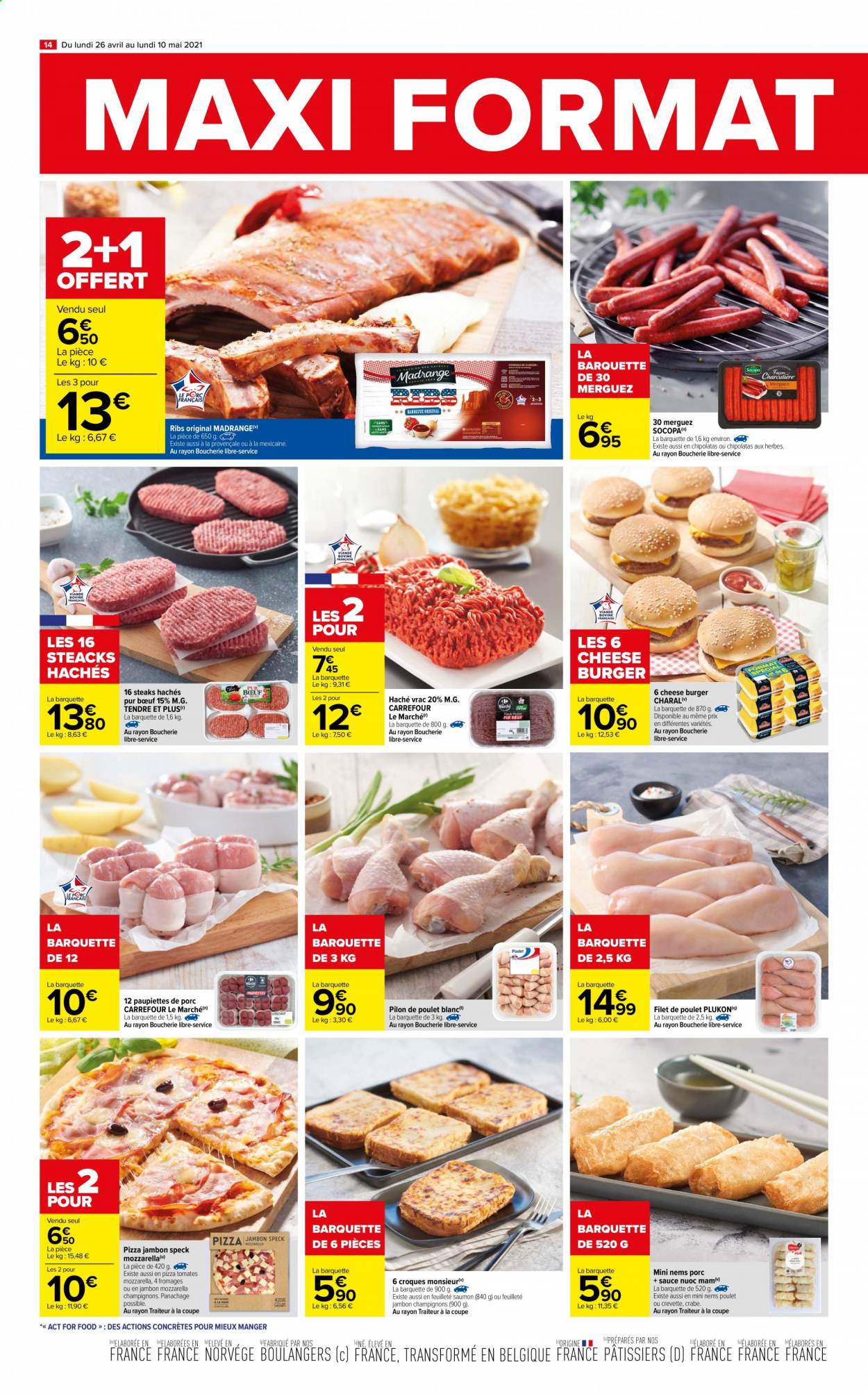 Catalogue Carrefour Hypermarchés - 26/04/2021 - 10/05/2021. Page 14