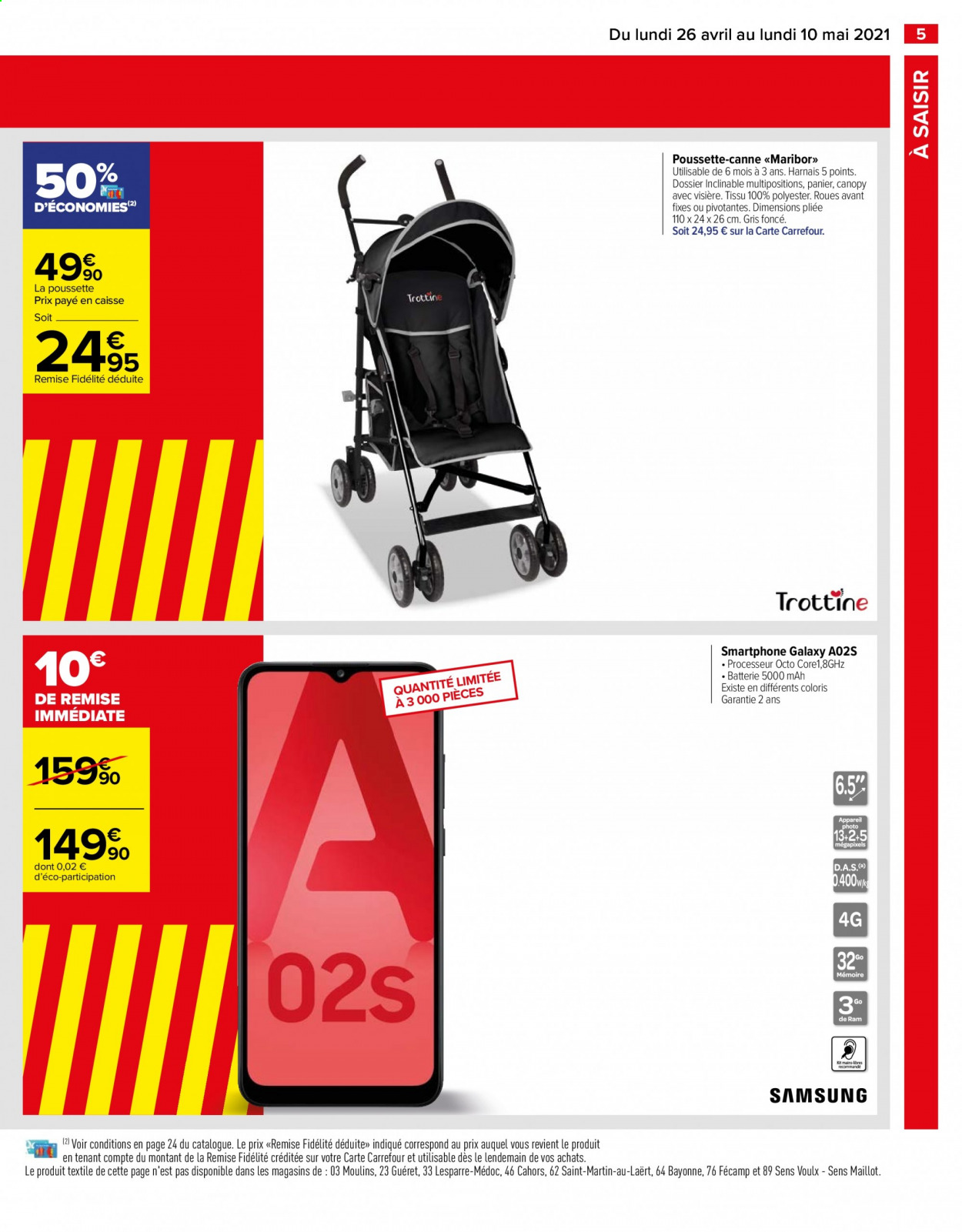 Catalogue Carrefour Hypermarchés - 26/04/2021 - 10/05/2021. Page 5