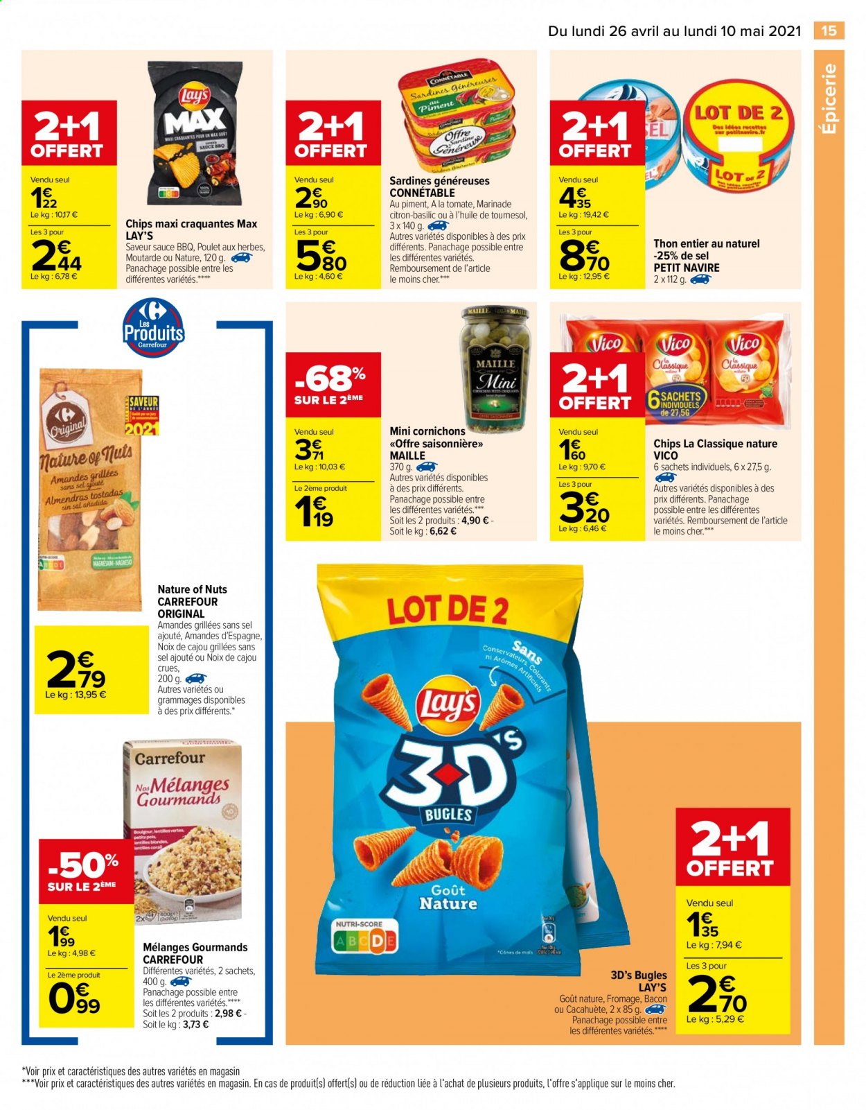 Catalogue Carrefour Hypermarchés - 26/04/2021 - 10/05/2021. Page 15