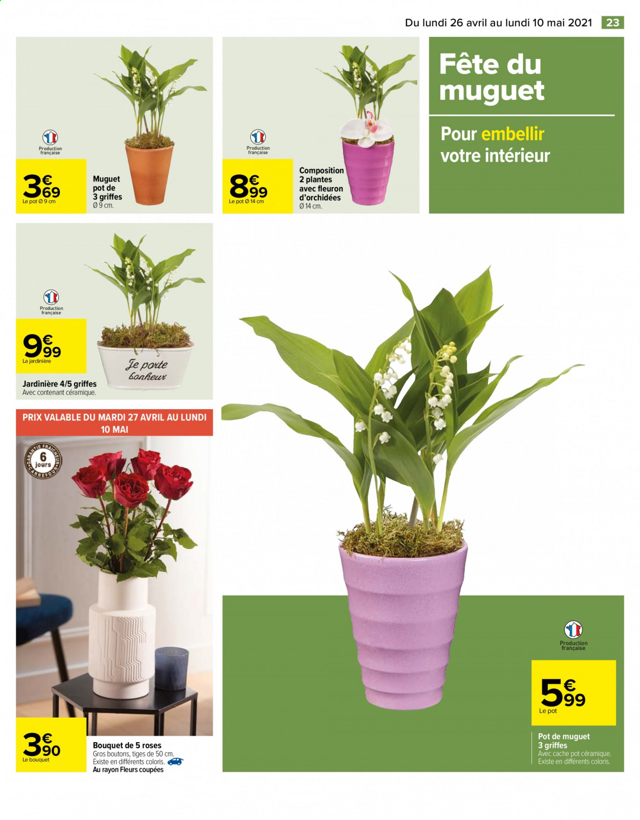 Catalogue Carrefour Hypermarchés - 26/04/2021 - 10/05/2021. Page 23