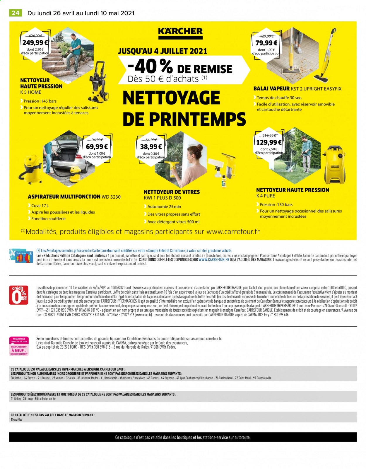 Catalogue Carrefour Hypermarchés - 26/04/2021 - 10/05/2021. Page 26