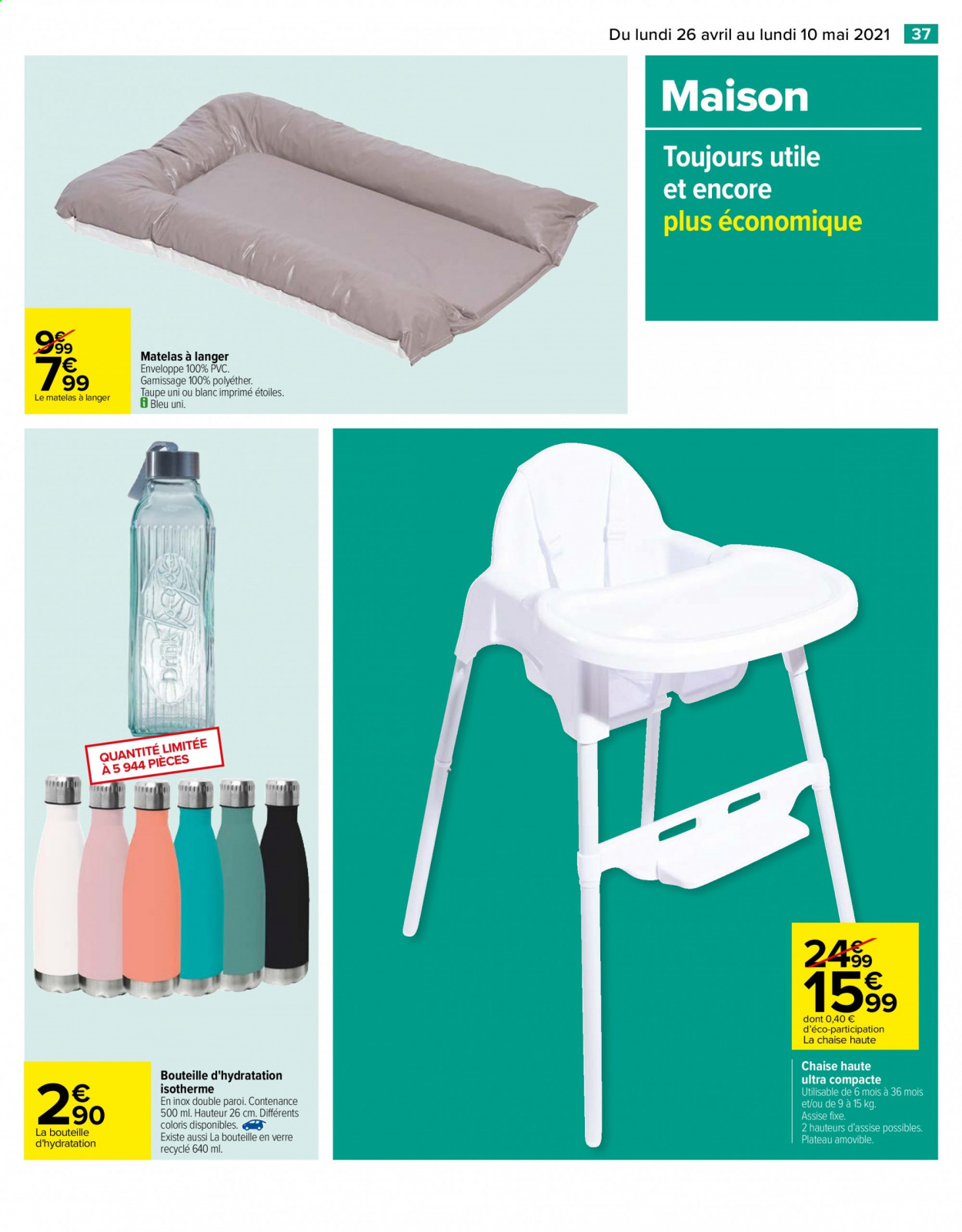 Catalogue Carrefour Hypermarchés - 26/04/2021 - 10/05/2021. Page 39