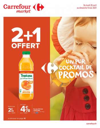 Catalogue Carrefour Market - 26.04.2021 - 09.05.2021.
