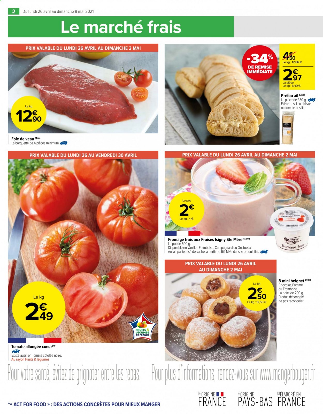 Catalogue Carrefour Market - 26/04/2021 - 09/05/2021. Page 2