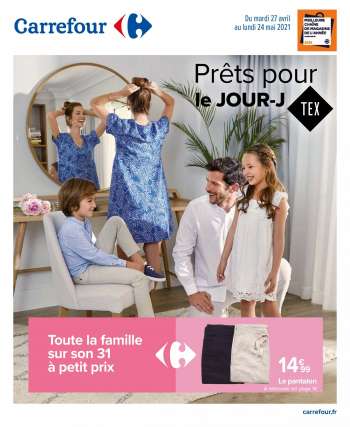 Catalogue Carrefour Hypermarchés - 27.04.2021 - 24.05.2021.