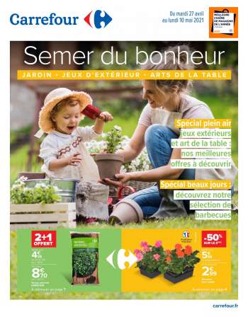 Catalogue Carrefour Hypermarchés - 27.04.2021 - 10.05.2021.
