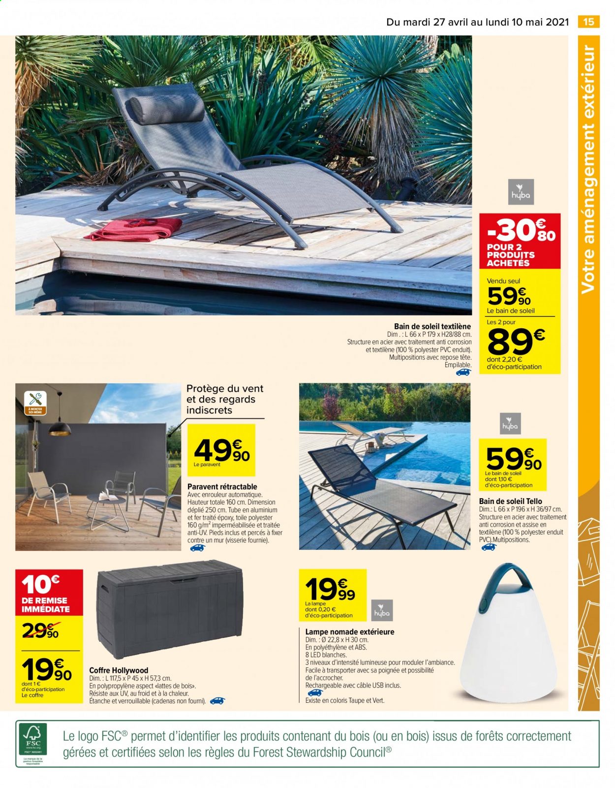 Catalogue Carrefour Hypermarchés - 27/04/2021 - 10/05/2021. Page 16