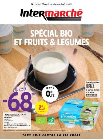 Catalogue Intermarché - 27.04.2021 - 02.05.2021.