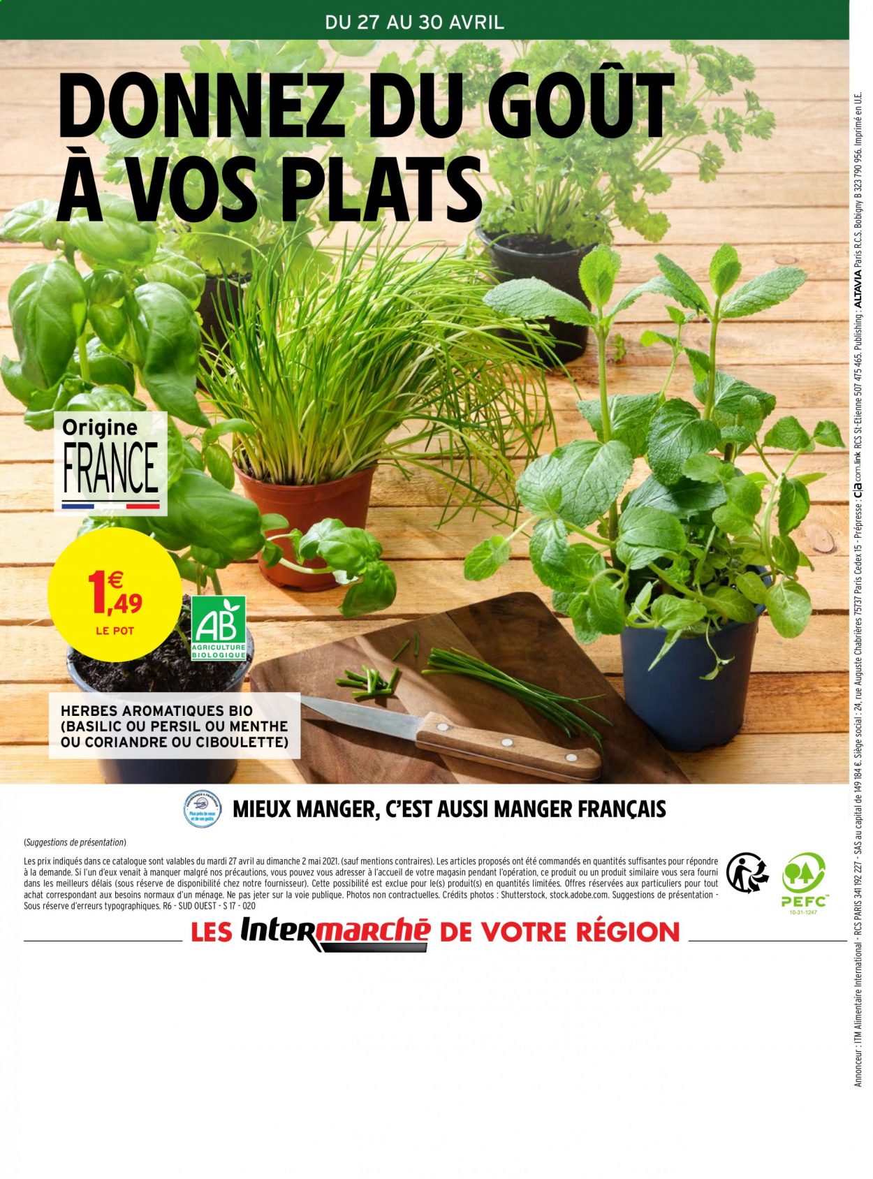 Catalogue Intermarché - 27/04/2021 - 02/05/2021. Page 20