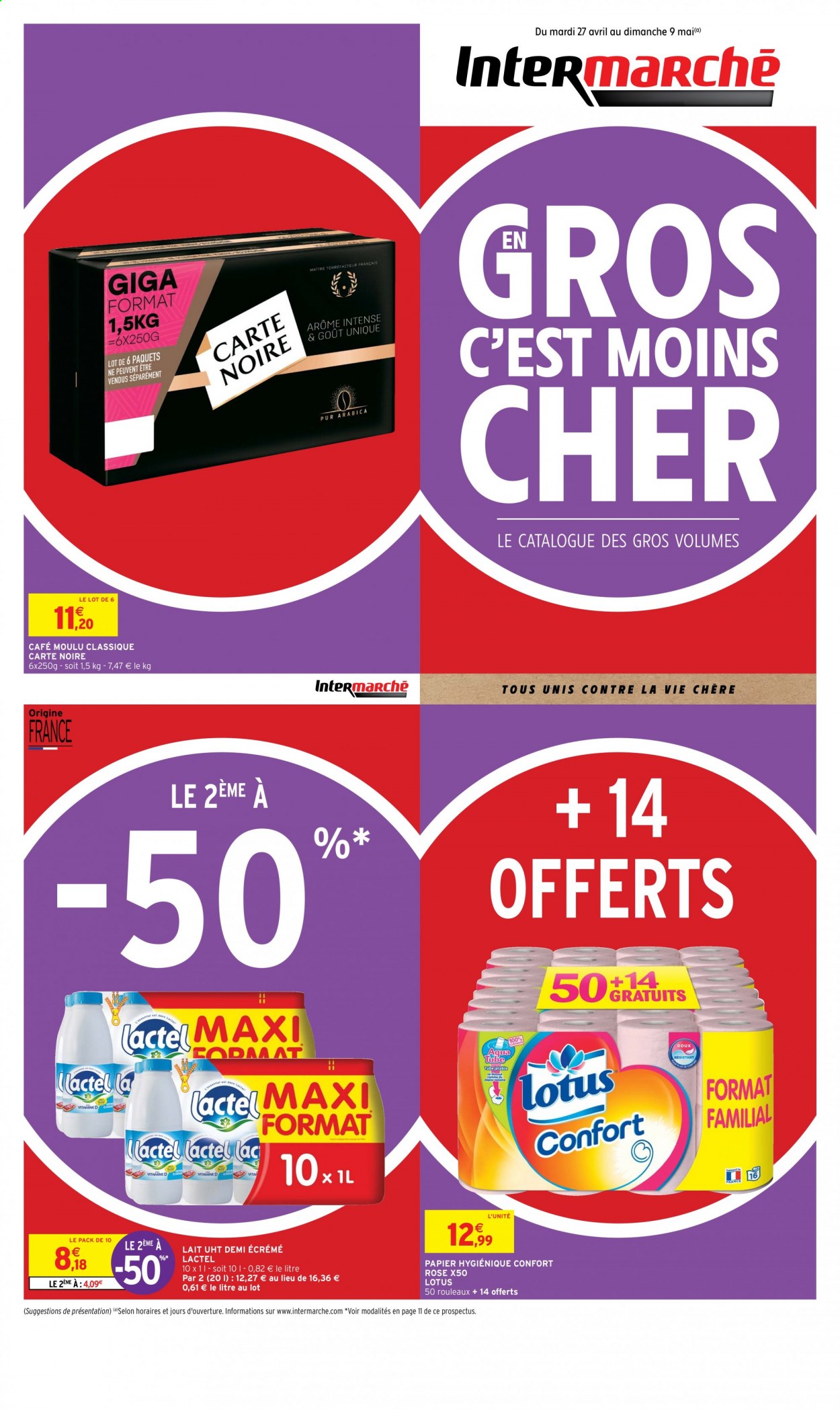 Catalogue Intermarché - 27/04/2021 - 09/05/2021. Page 1