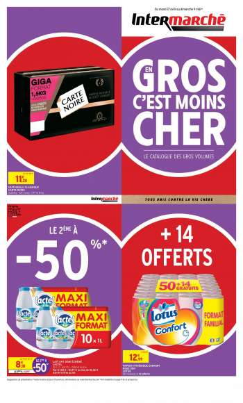 Catalogue Intermarché - 27.04.2021 - 09.05.2021.