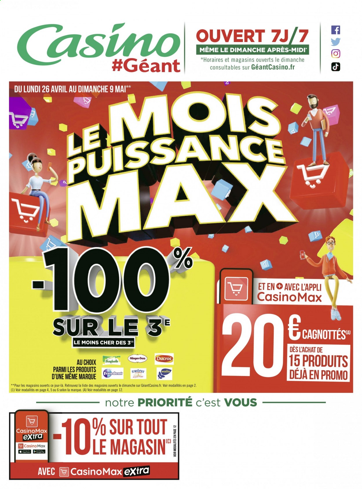 thumbnail - Catalogue Géant Casino - 26/04/2021 - 09/05/2021.
