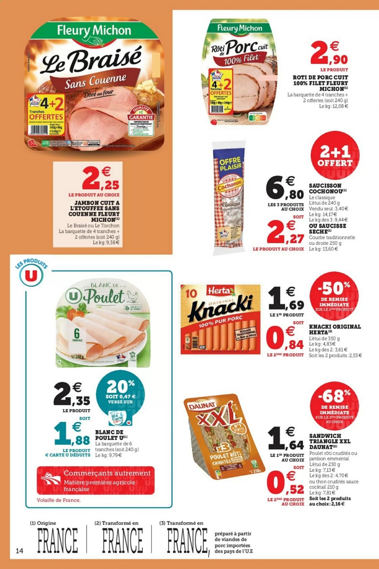 Catalogue SUPER U - 27/04/2021 - 08/05/2021. Page 14