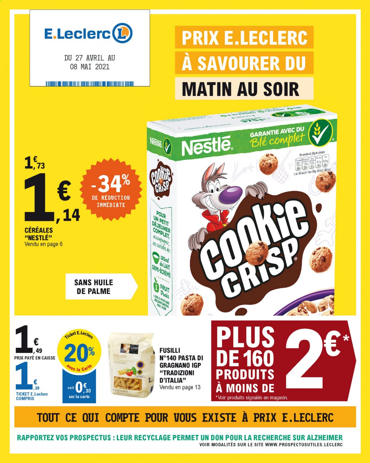 Catalogue E.Leclerc - 27/04/2021 - 08/05/2021. Page 1