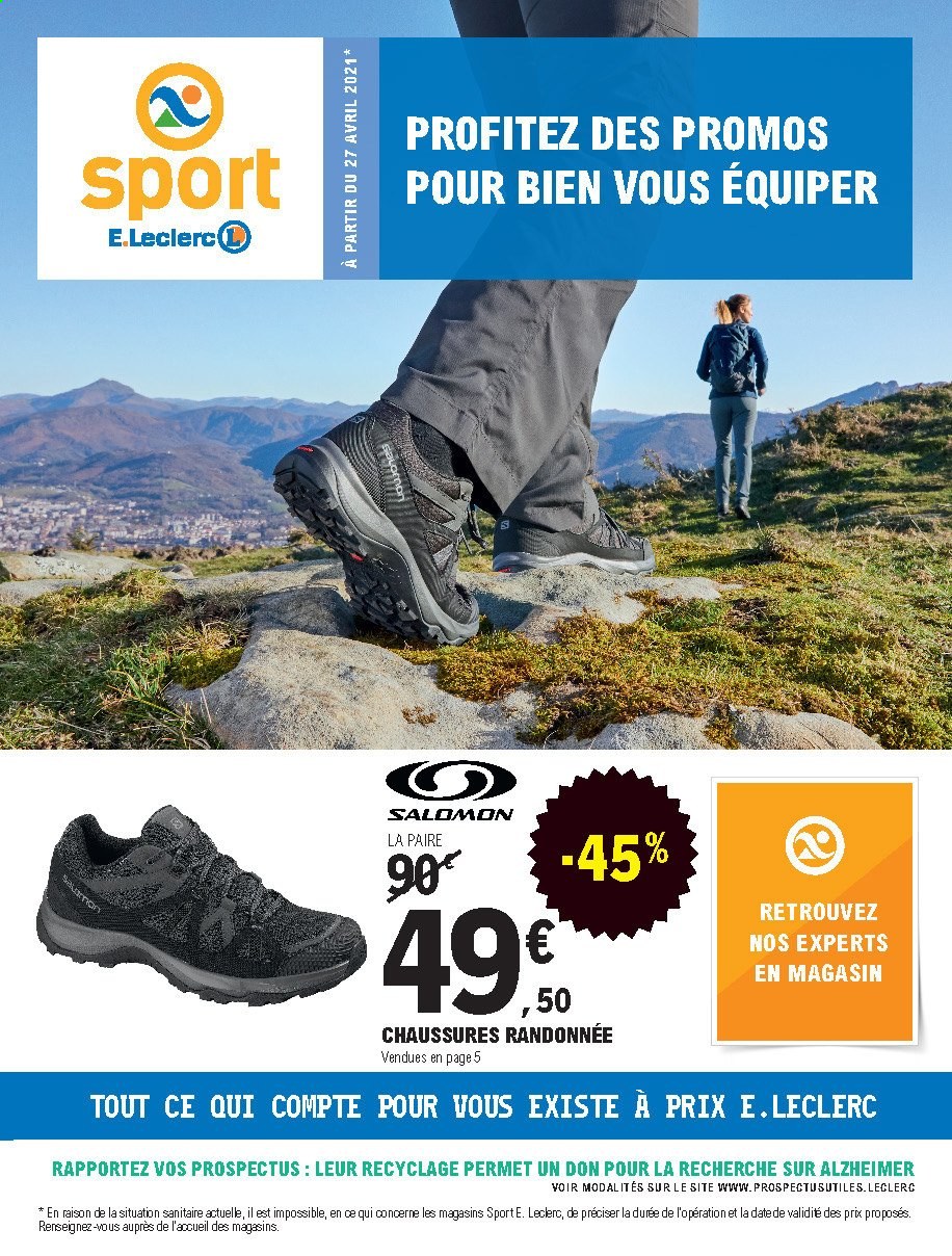Catalogue E.Leclerc - 27/04/2021 - 15/05/2021. Page 1