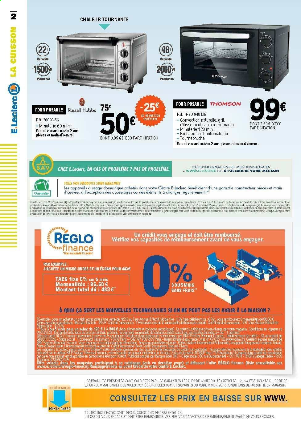 Catalogue E.Leclerc - 20/04/2021 - 30/04/2021. Page 2