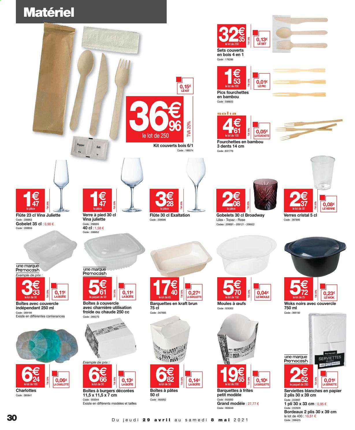 Catalogue Promocash - 29/04/2021 - 08/05/2021. Page 30