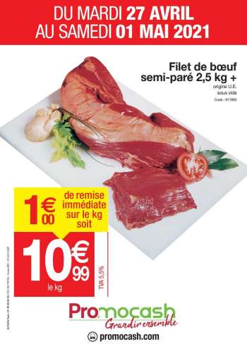 Catalogue Promocash - 27.04.2021 - 01.05.2021.
