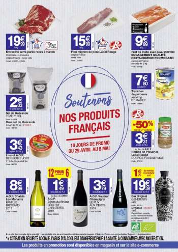 Catalogue Promocash - 29.04.2021 - 08.05.2021.