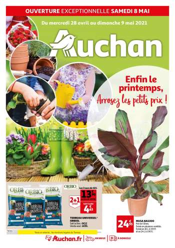 Catalogue Auchan - 28.04.2021 - 09.05.2021.