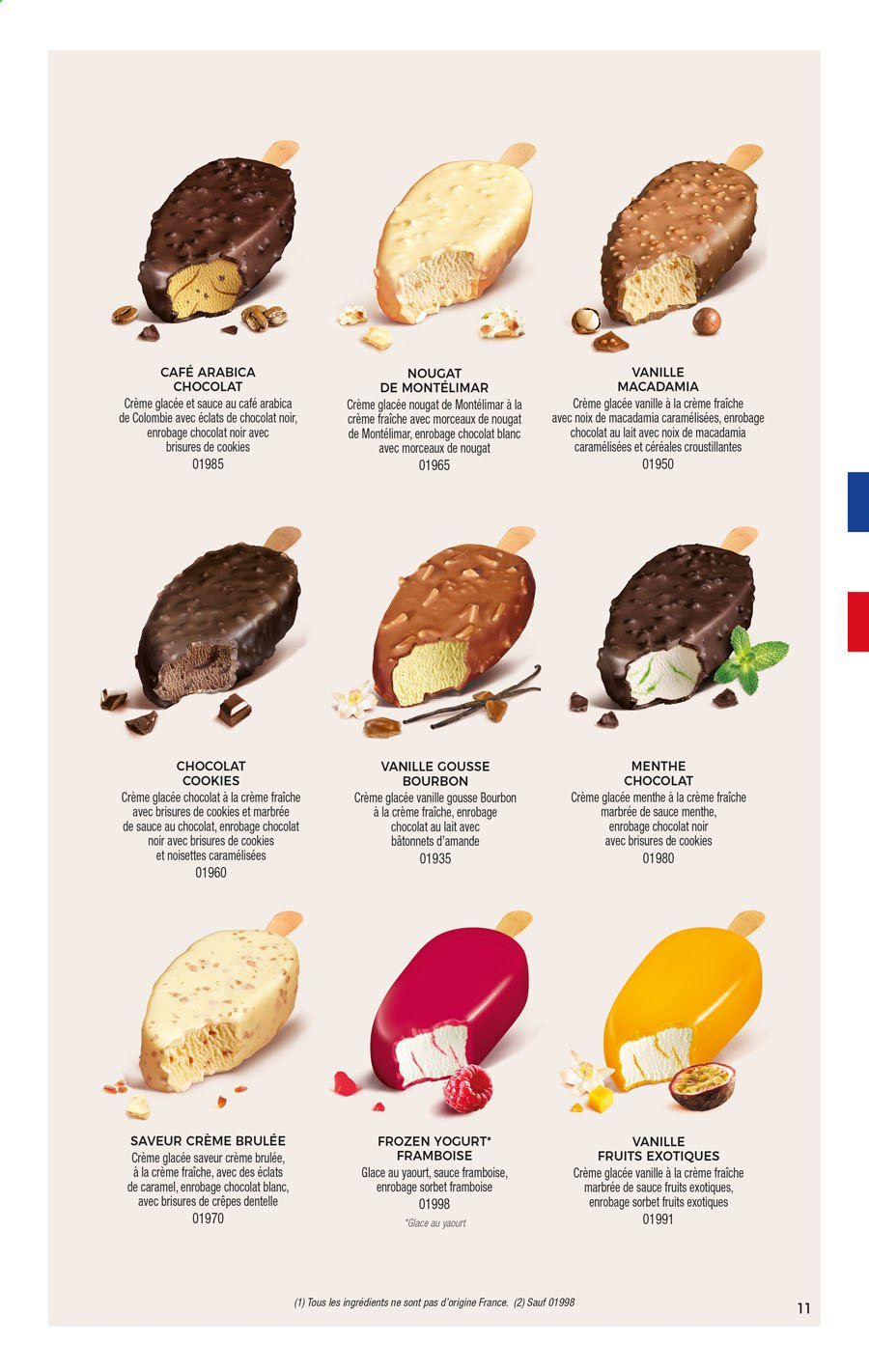 thumbnail - Catalogue Thiriet - 28/04/2021 - 29/08/2021 - Produits soldés - crêpes, yaourt, glace, sorbet, cookies, menthe. Page 11.