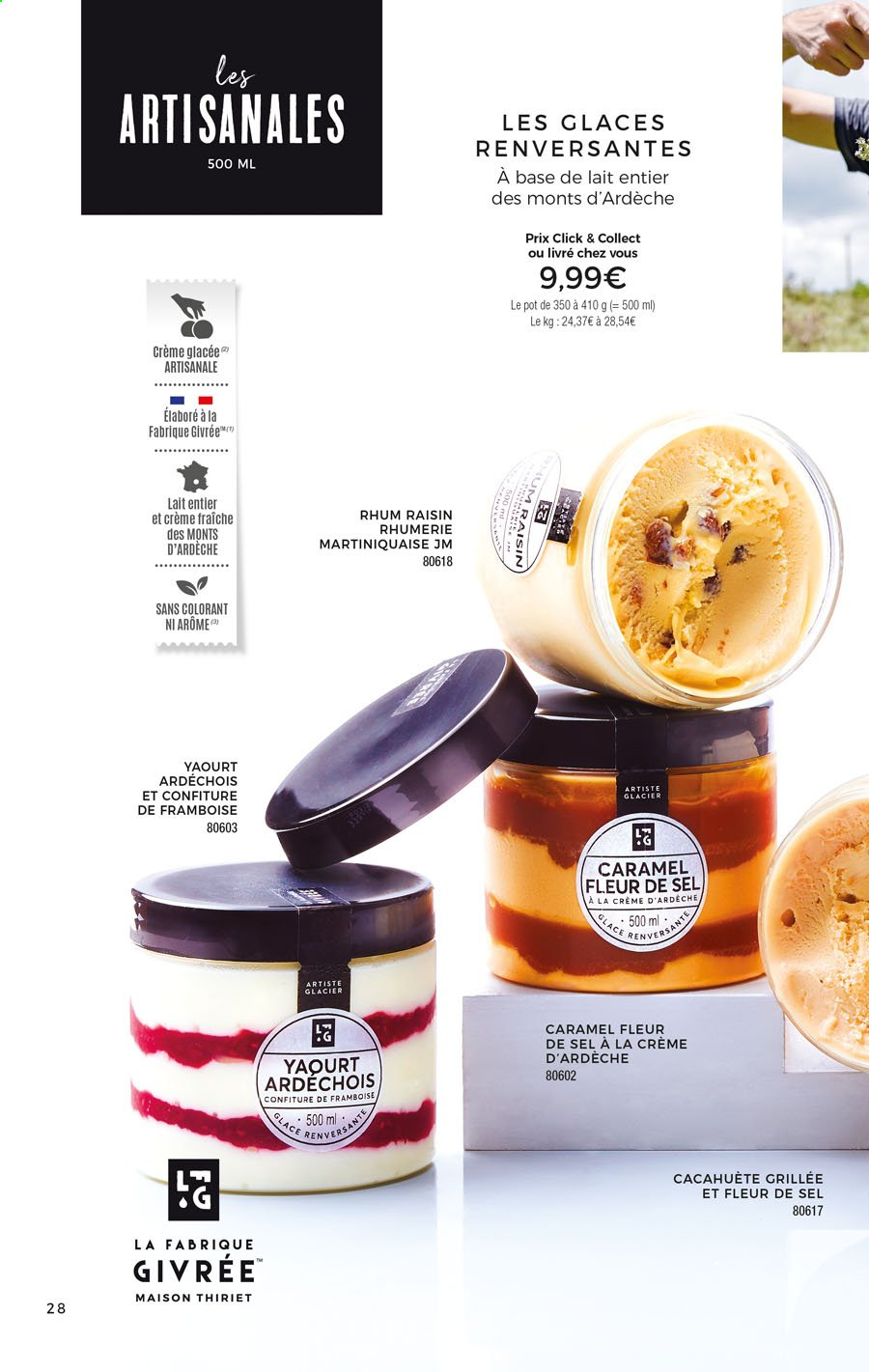 thumbnail - Catalogue Thiriet - 28/04/2021 - 29/08/2021 - Produits soldés - alcool, yaourt, glace, confiture. Page 28.