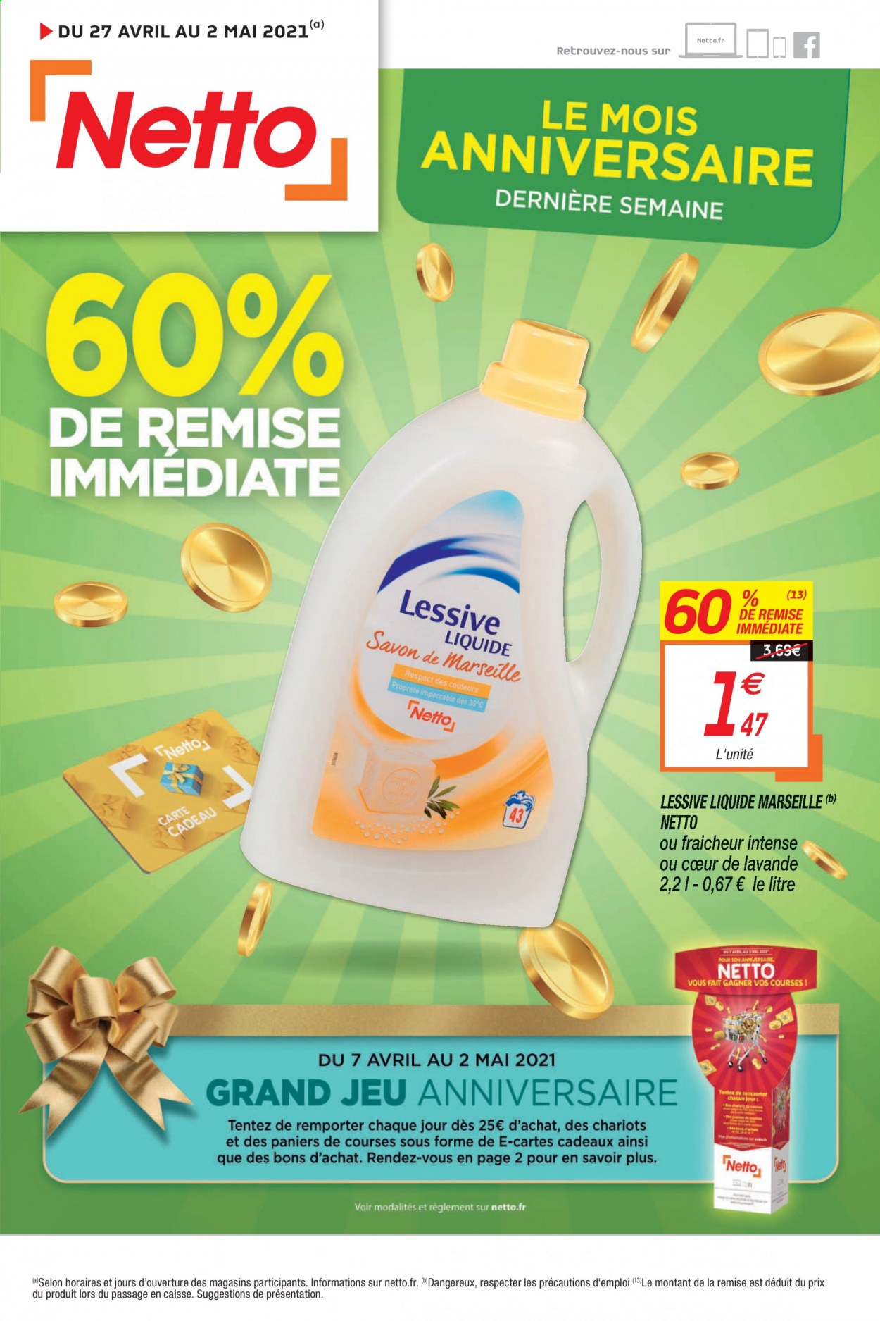 Catalogue Netto - 27/04/2021 - 02/05/2021. Page 1