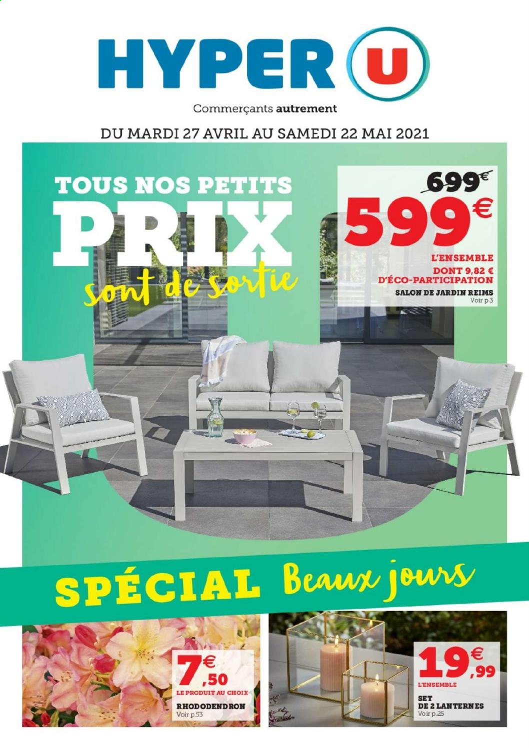 Catalogue HYPER U - 27/04/2021 - 22/05/2021. Page 1