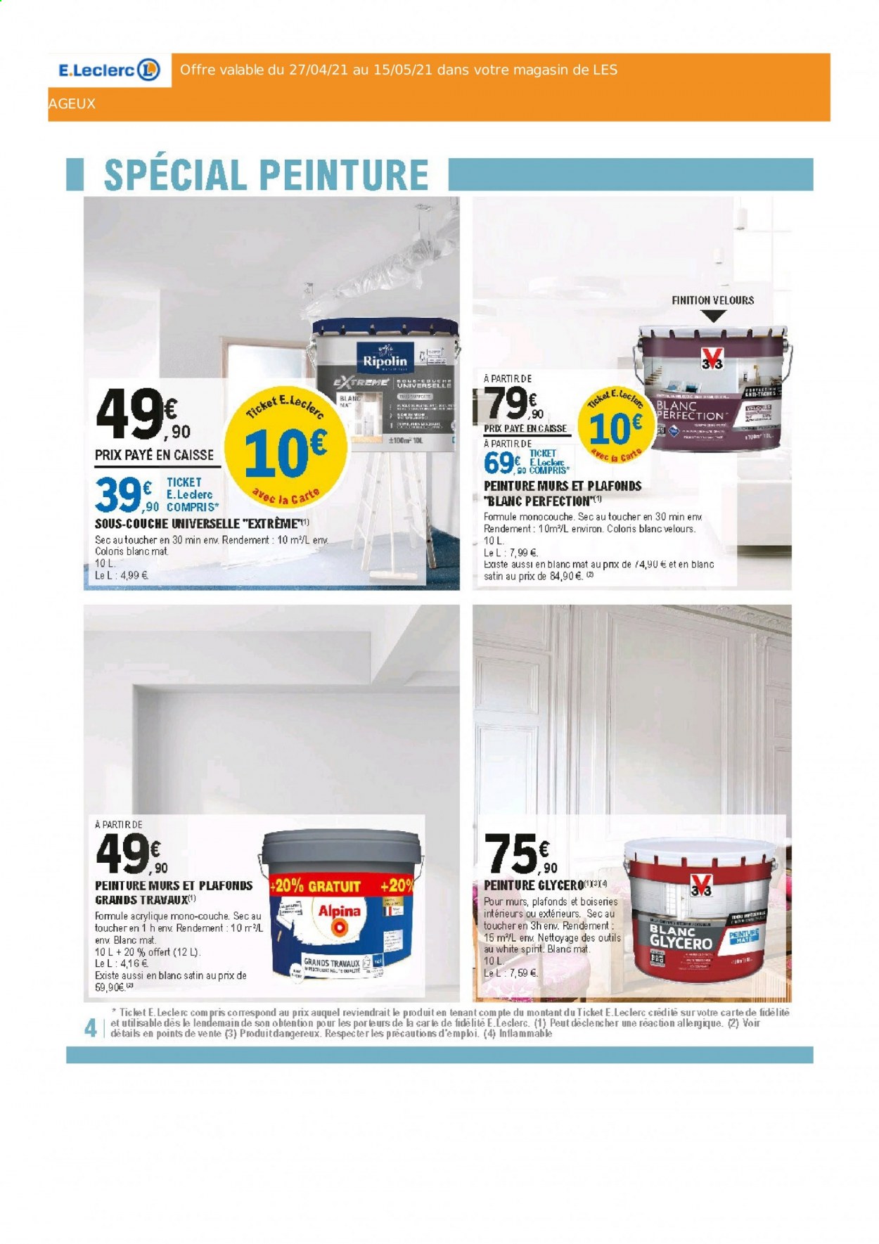 Catalogue E.Leclerc - 27/04/2021 - 15/05/2021. Page 4
