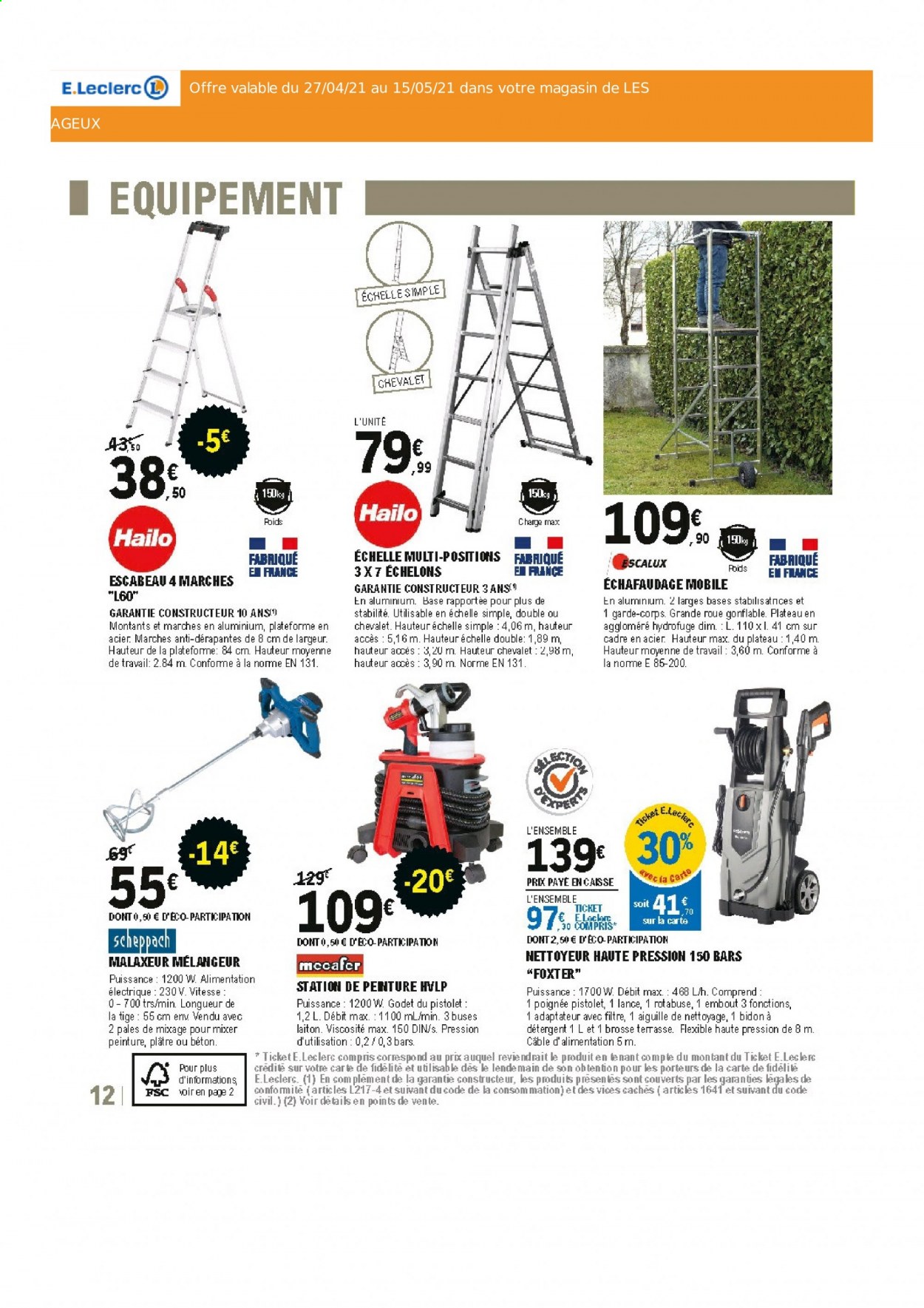 Catalogue E.Leclerc - 27/04/2021 - 15/05/2021. Page 12