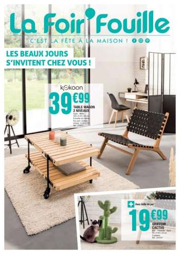Catalogue La Foir'Fouille.