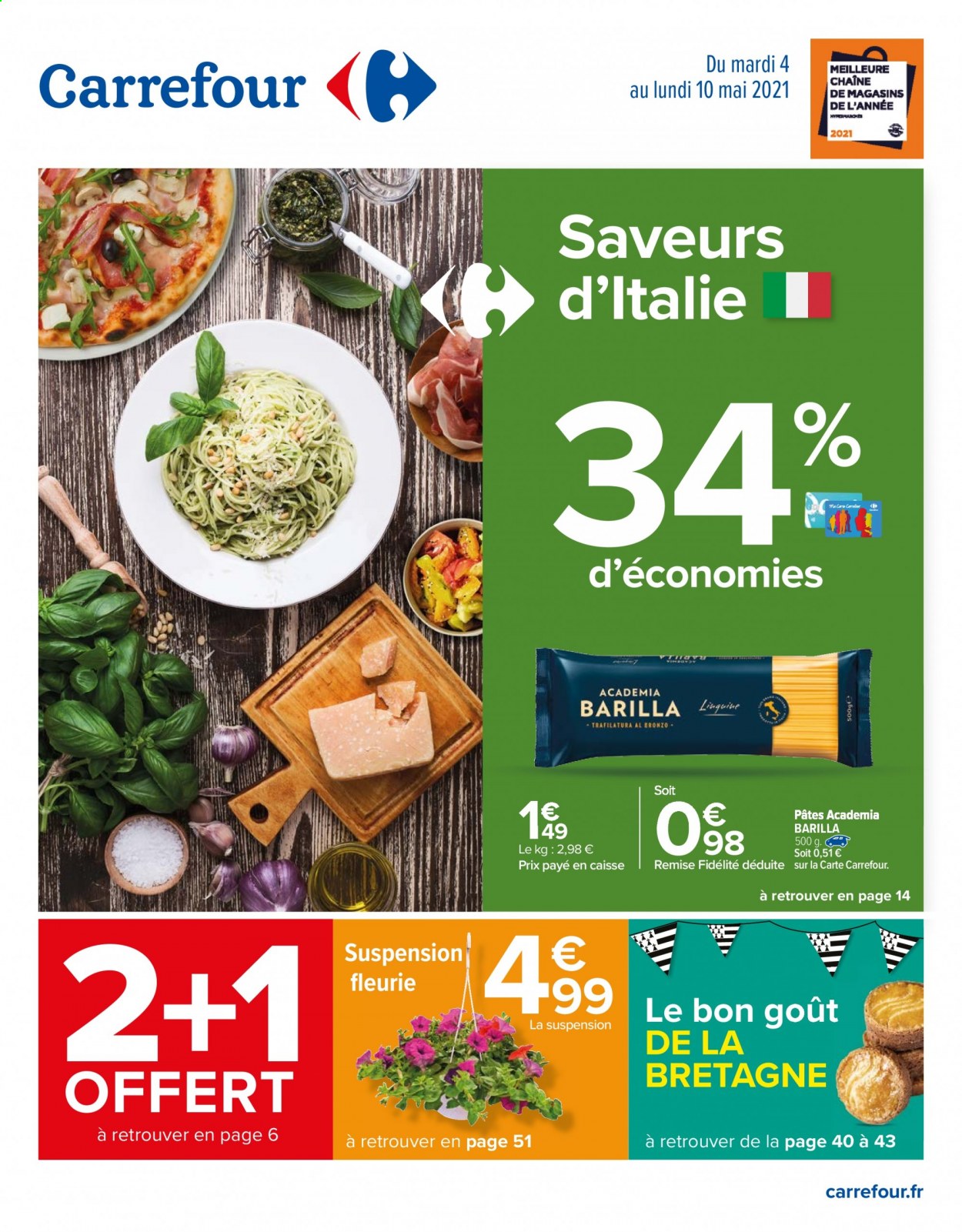 Catalogue Carrefour Hypermarchés - 04/05/2021 - 10/05/2021. Page 1