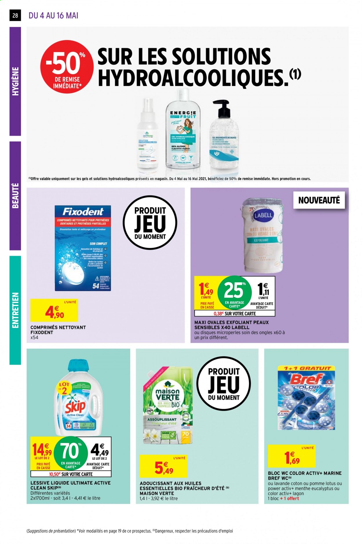 Catalogue Intermarché Contact - 04/05/2021 - 16/05/2021. Page 28