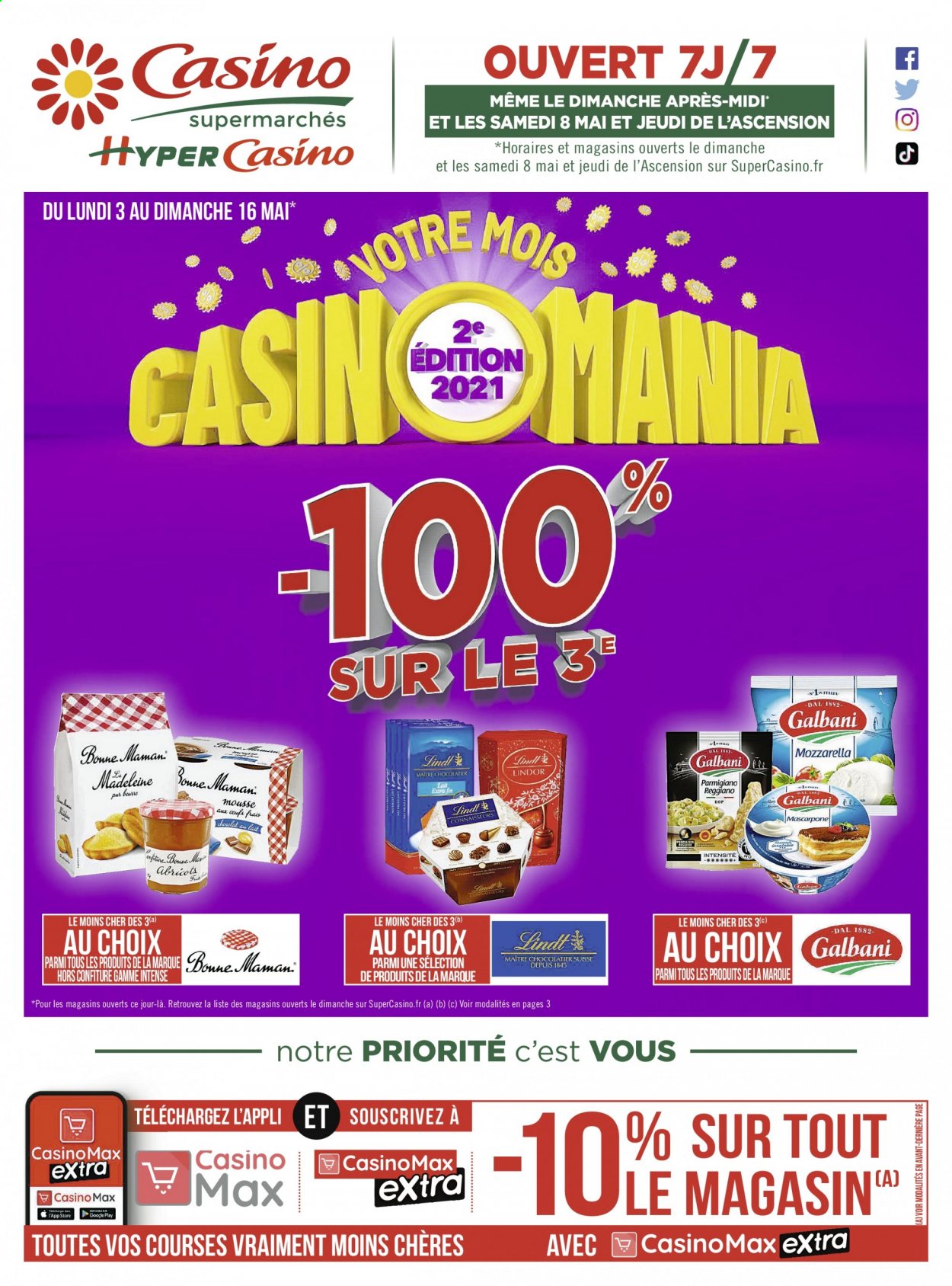 thumbnail - Catalogue Géant Casino - 03/05/2021 - 16/05/2021 - Produits soldés - confiture. Page 1.