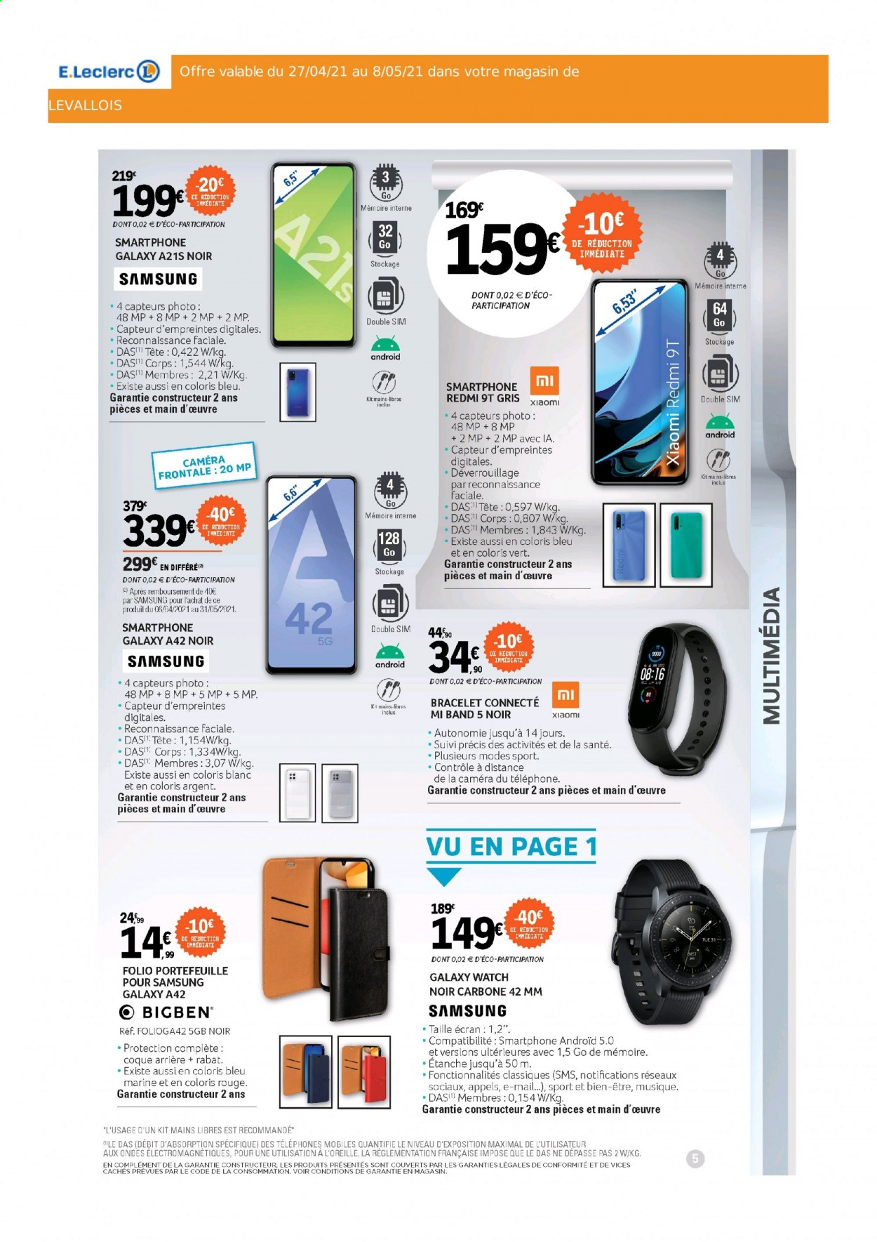 Catalogue E.Leclerc - 27/04/2021 - 08/05/2021. Page 5