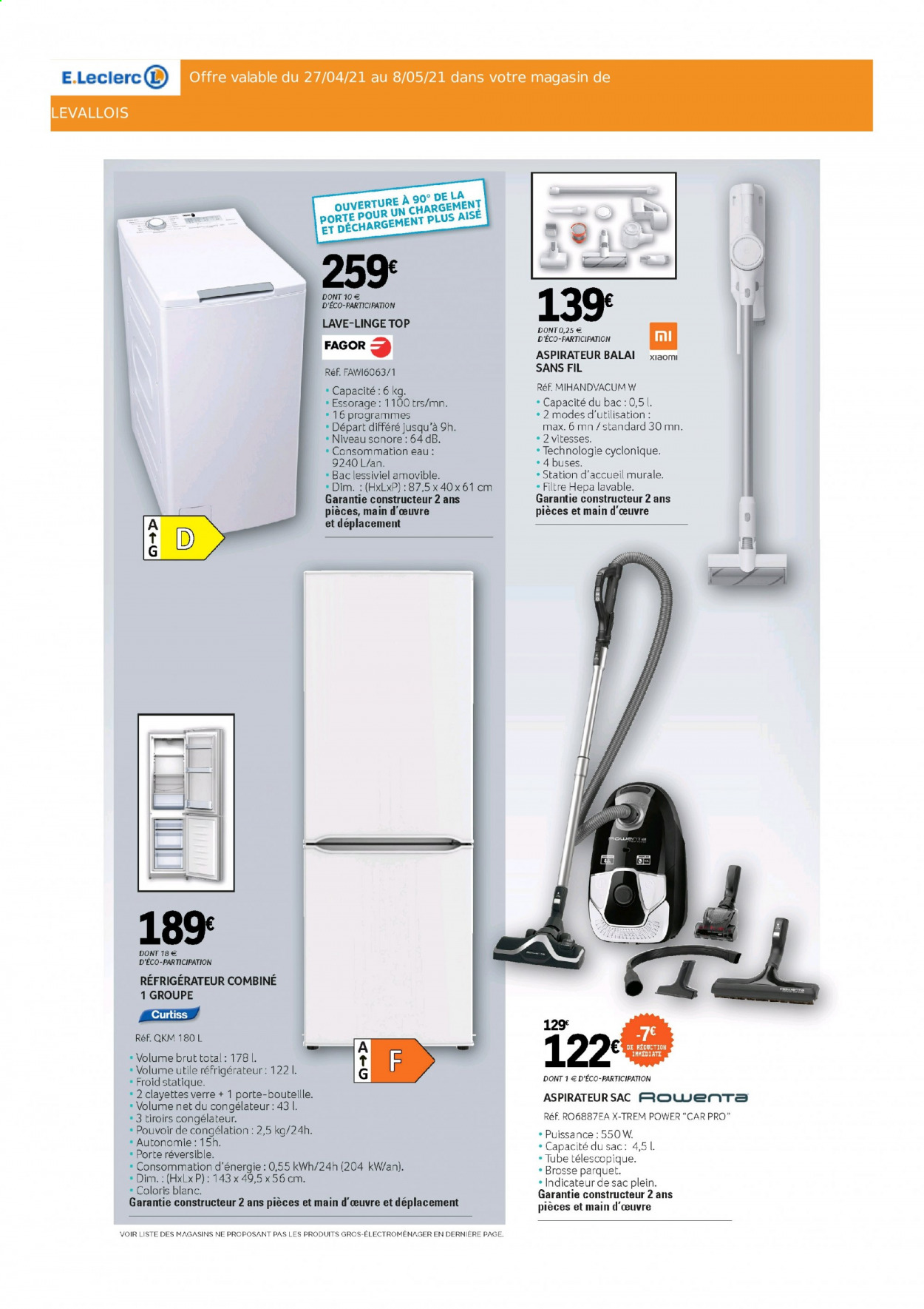 Catalogue E.Leclerc - 27/04/2021 - 08/05/2021. Page 6