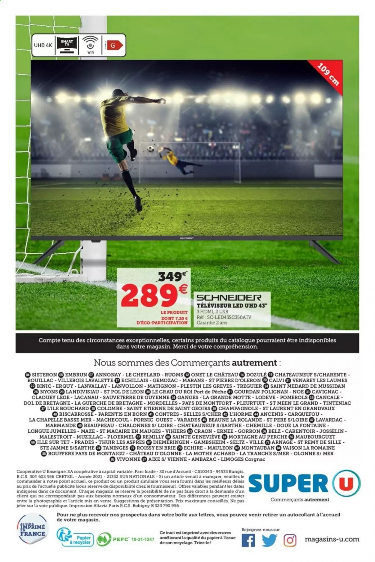 Catalogue SUPER U - 04/05/2021 - 15/05/2021. Page 20