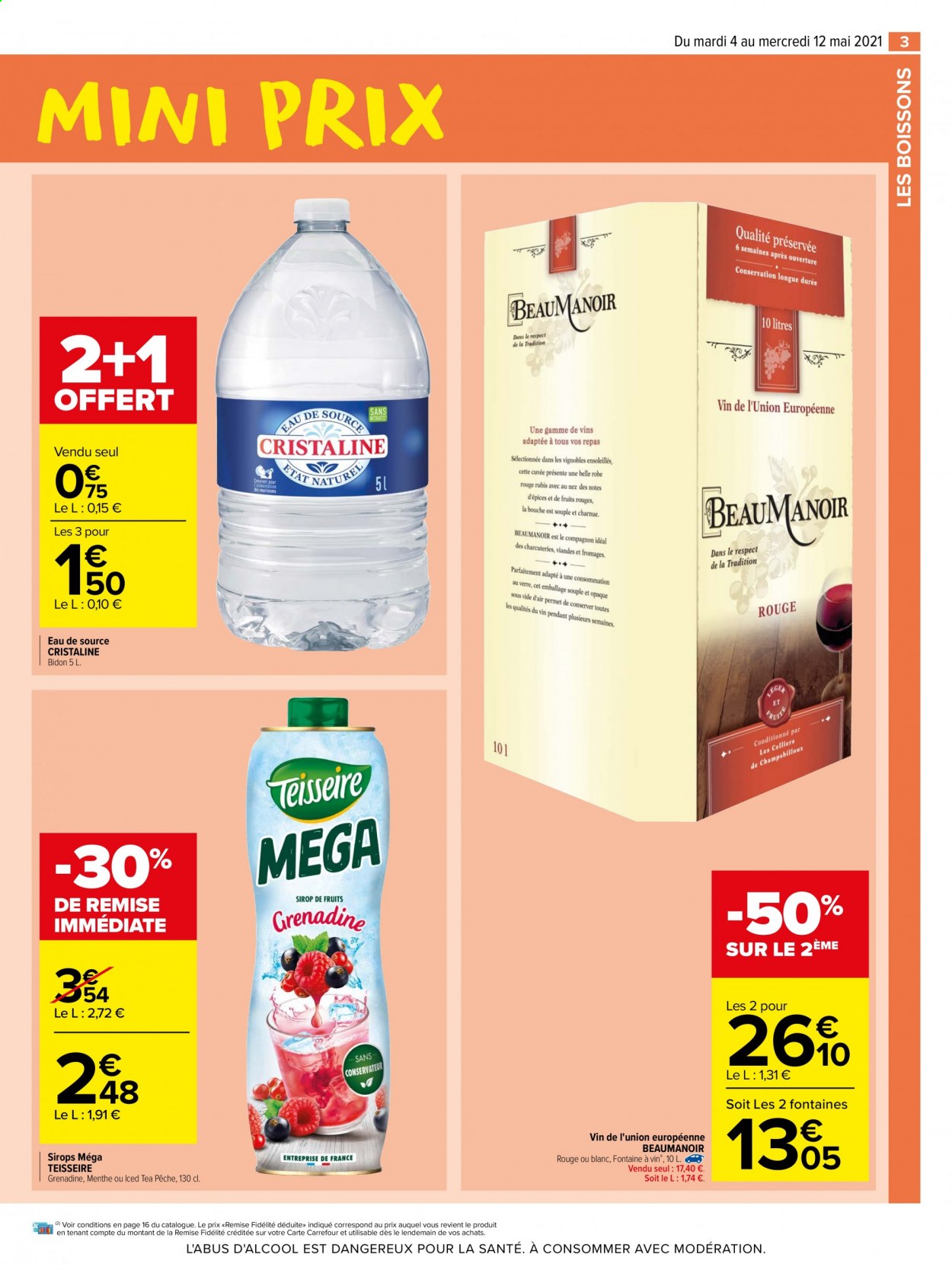 Catalogue Carrefour Market - 04/05/2021 - 12/05/2021. Page 3