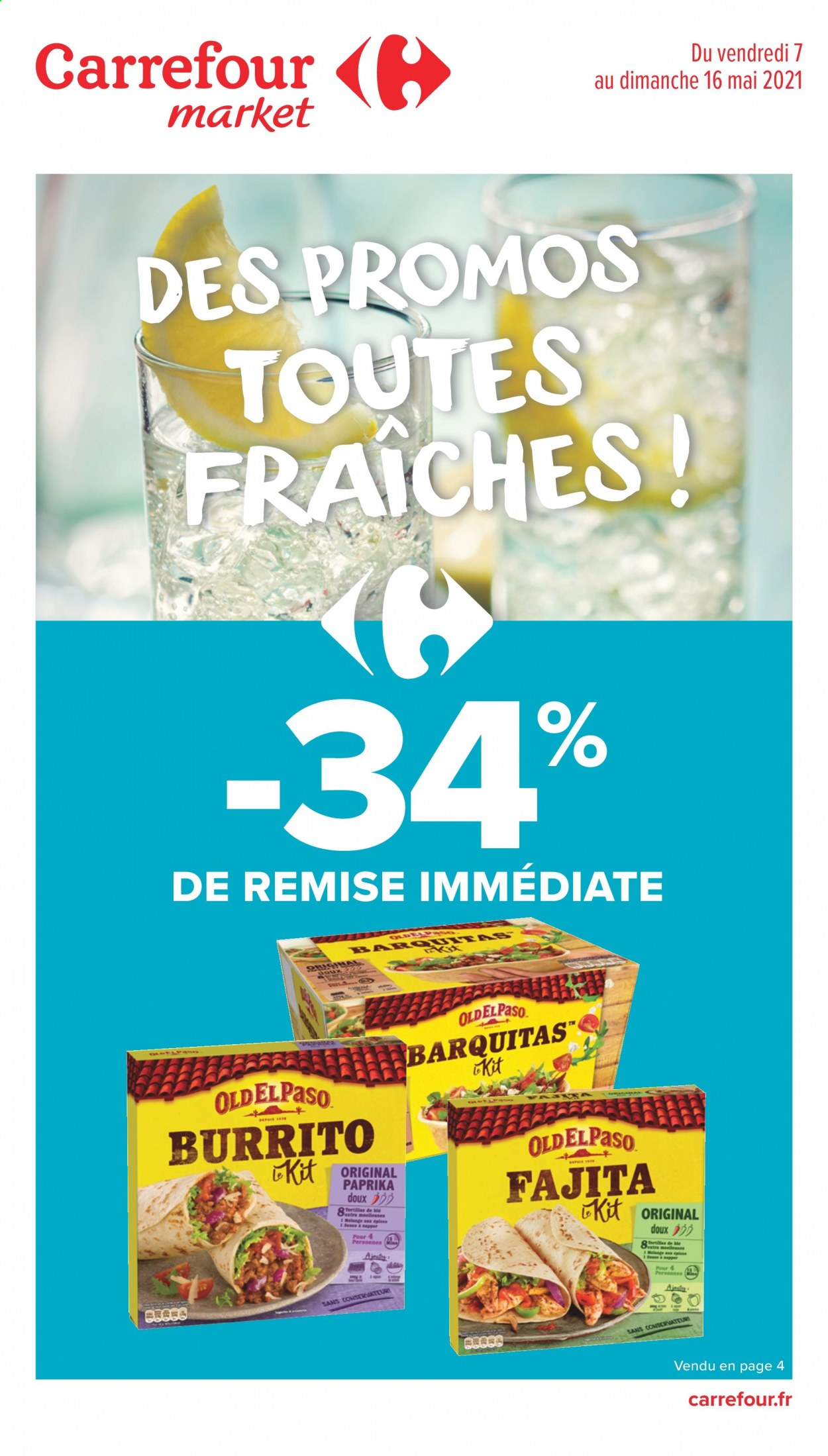 Catalogue Carrefour Market - 07/05/2021 - 16/05/2021. Page 1