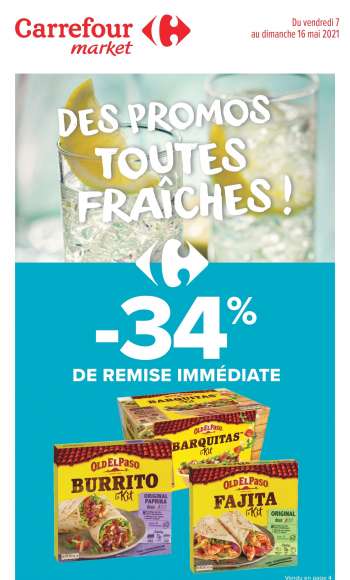 Catalogue Carrefour Market - 07.05.2021 - 16.05.2021.
