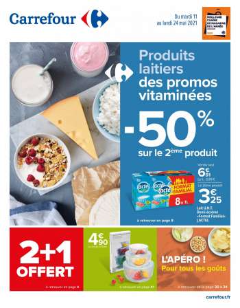 Catalogue Carrefour Hypermarchés - 11.05.2021 - 24.05.2021.