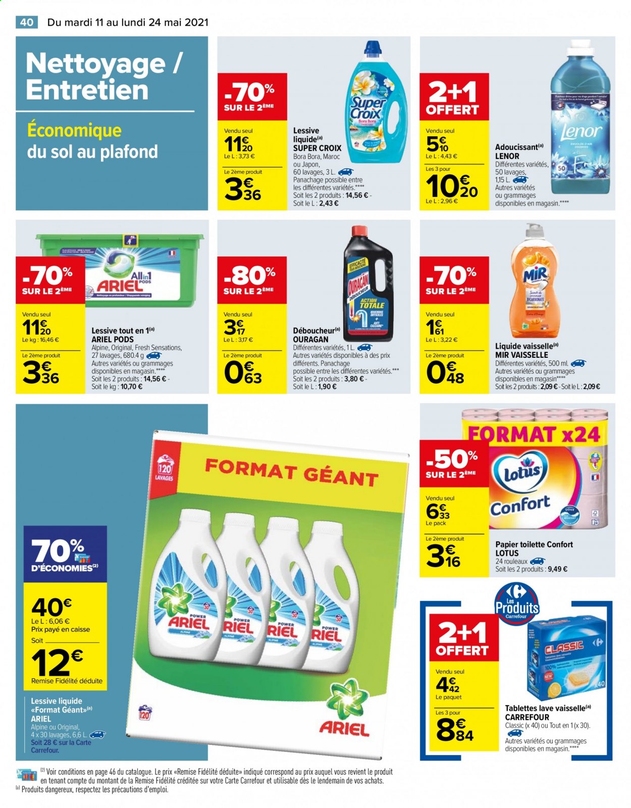 Catalogue Carrefour Hypermarchés - 11/05/2021 - 24/05/2021. Page 44