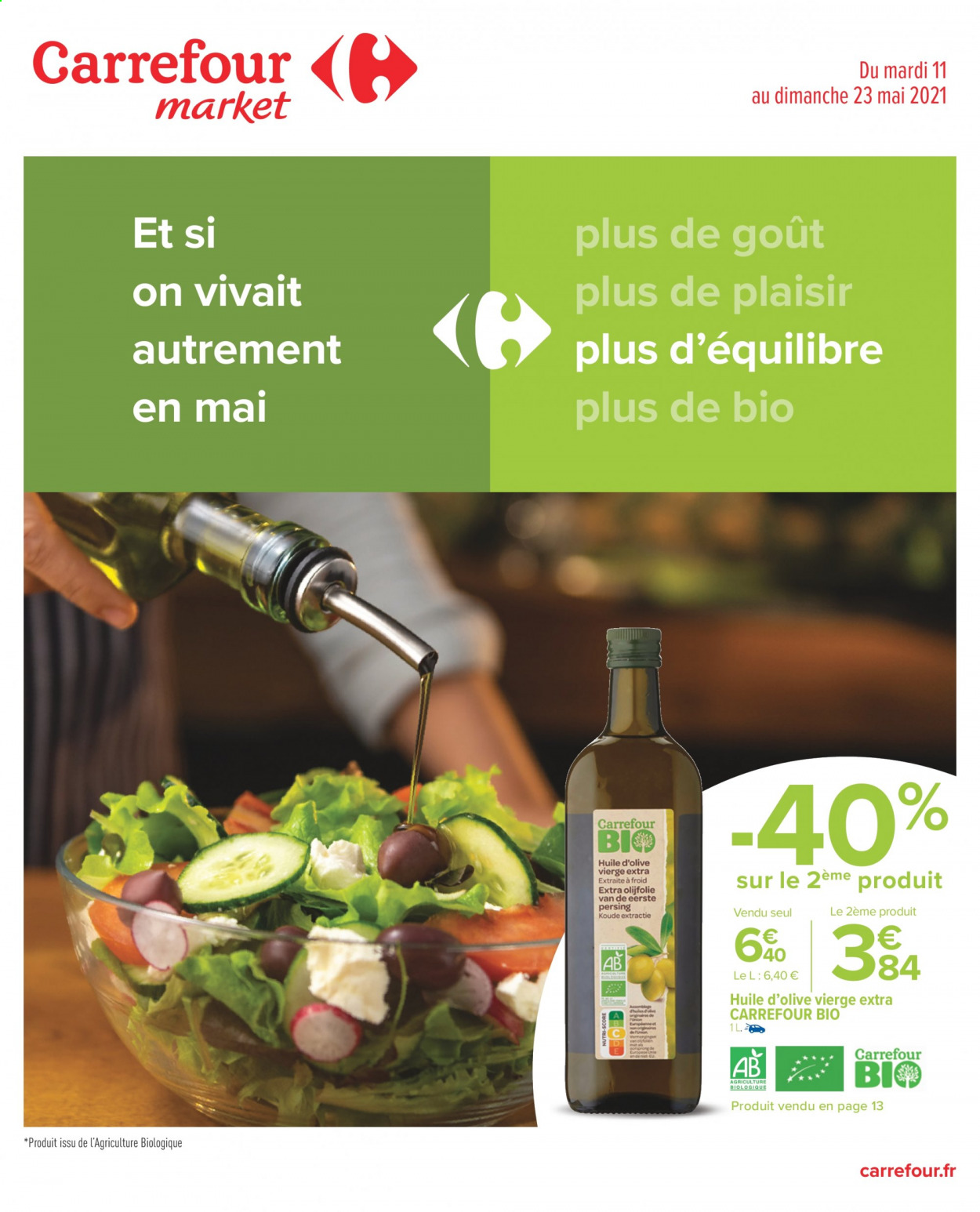 Catalogue Carrefour Market - 11/05/2021 - 23/05/2021. Page 1