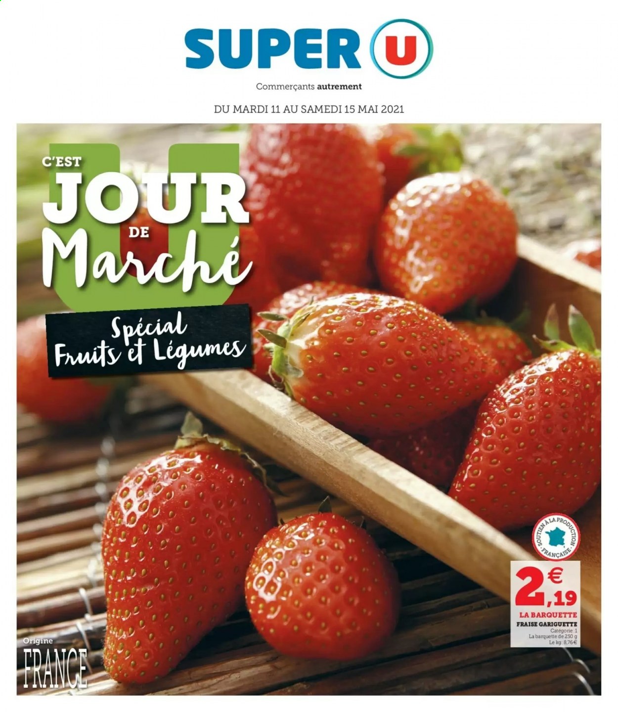 Catalogue SUPER U - 11/05/2021 - 15/05/2021. Page 1