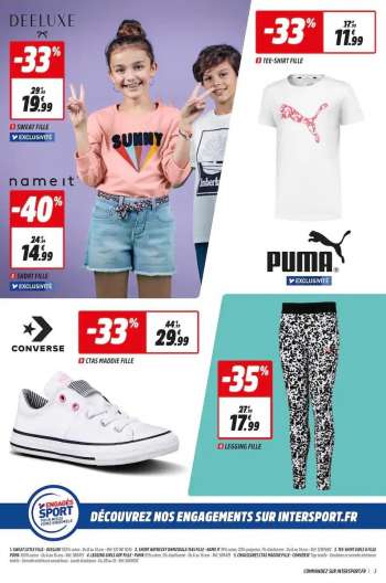 converse bleu intersport