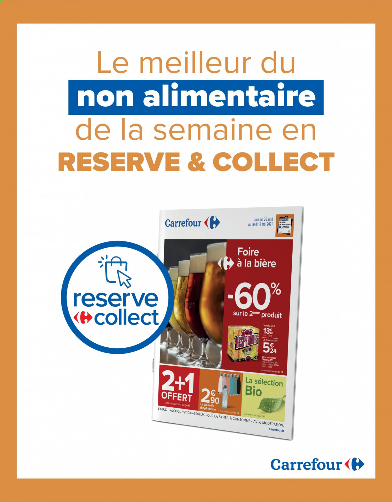 Catalogue Carrefour Hypermarchés - 26/04/2021 - 10/05/2021. Page 1