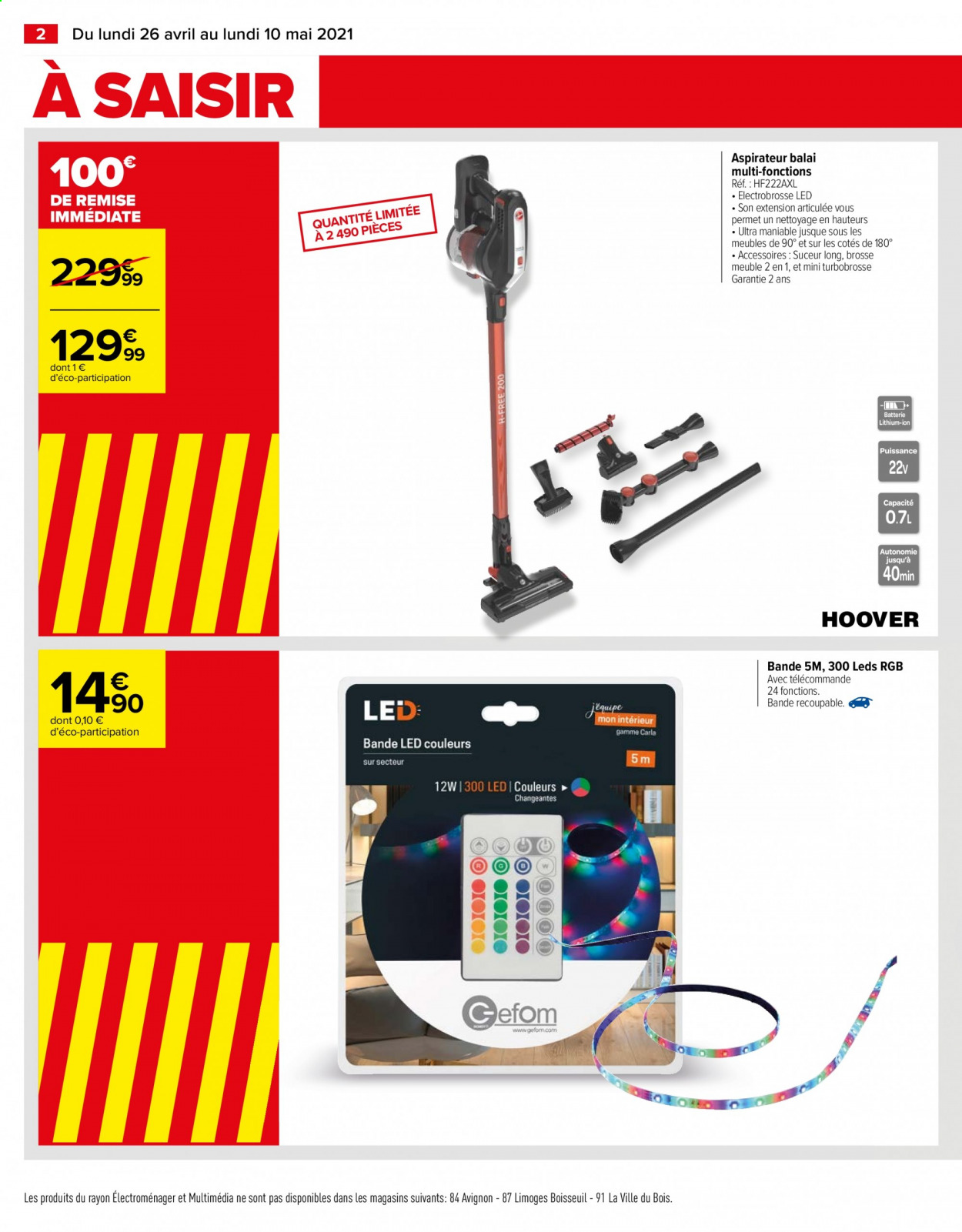 Catalogue Carrefour Hypermarchés - 26/04/2021 - 10/05/2021. Page 2