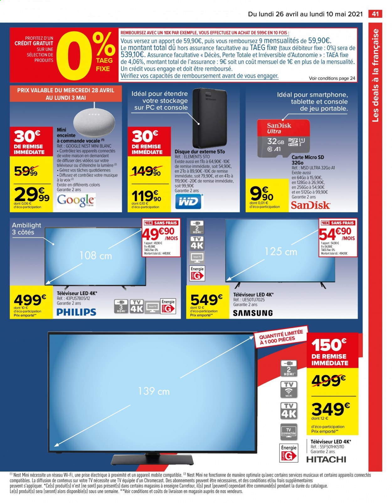 Catalogue Carrefour Hypermarchés - 26/04/2021 - 10/05/2021. Page 9